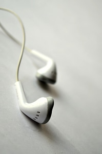 Ear Phones White 3 photo