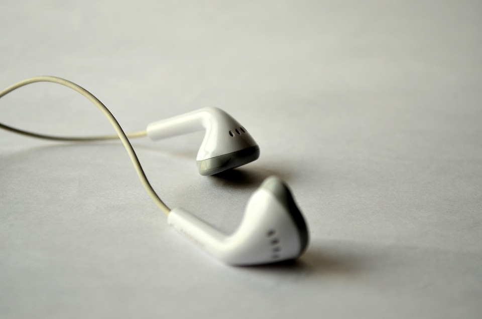 White Headphones 2
