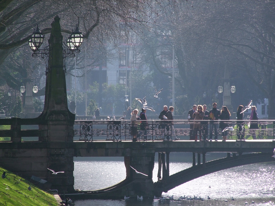 Dig spee bridge königsallee düsseldorf