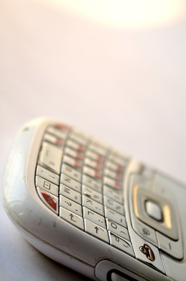 Scratched Mobile