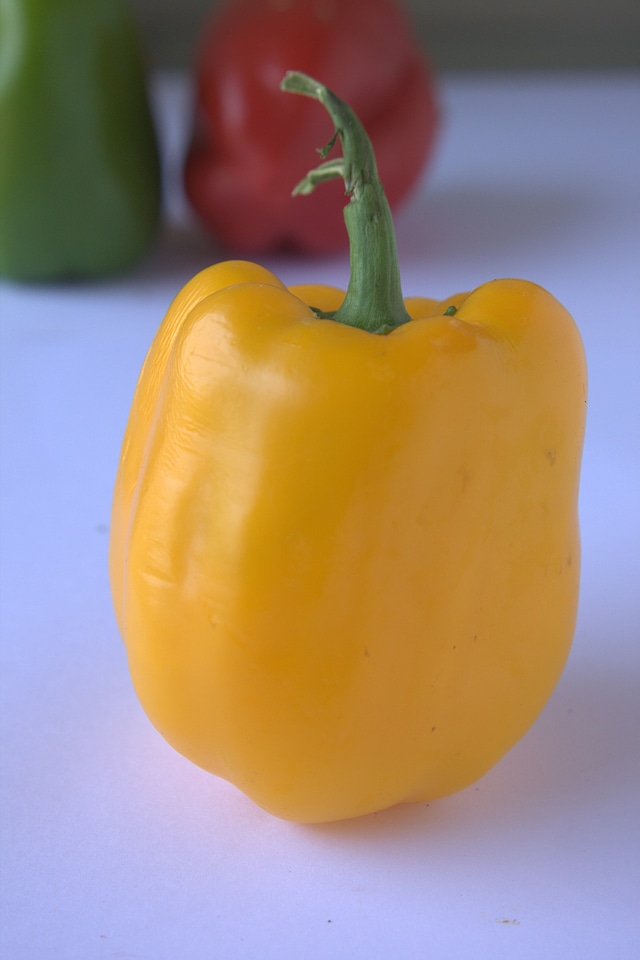 Yellow Bell Pepper Capsicum