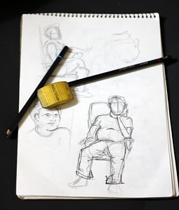 Portraits Sketching Practice photo