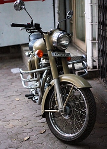 Old Motorcycle Bike 2 photo