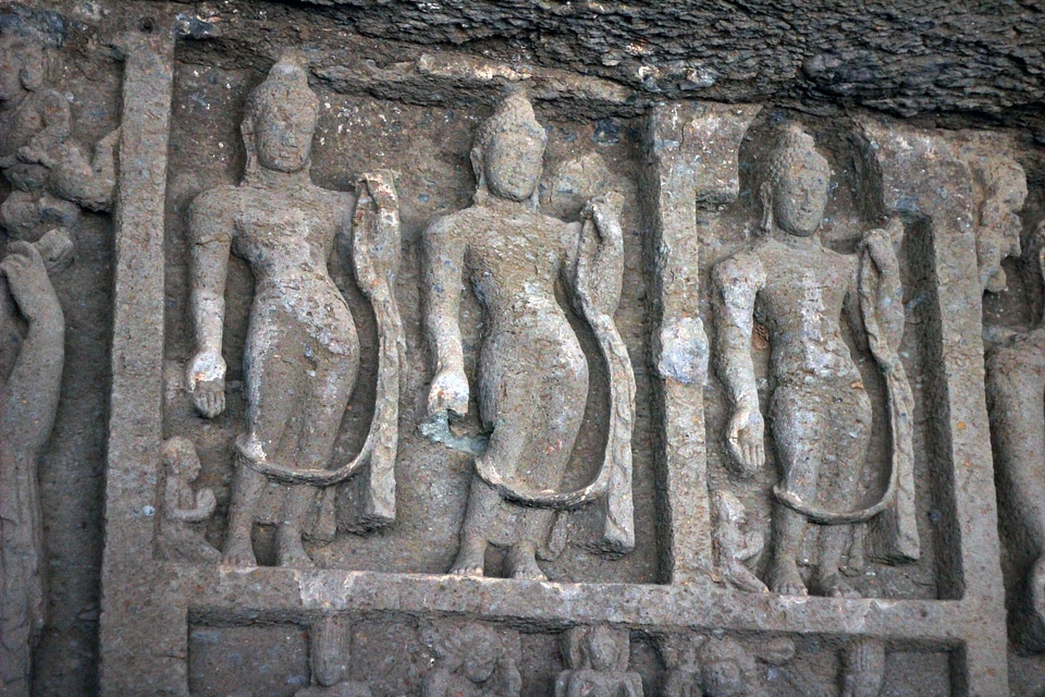 Statues Cave Carvings photo