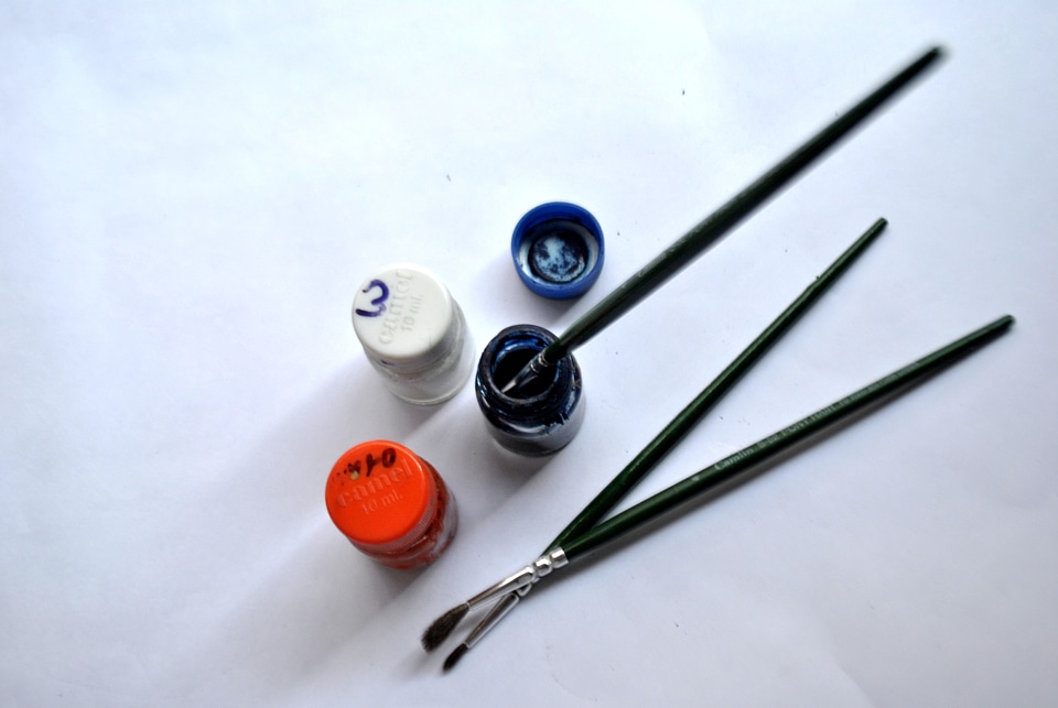 Painting Bottle Brush