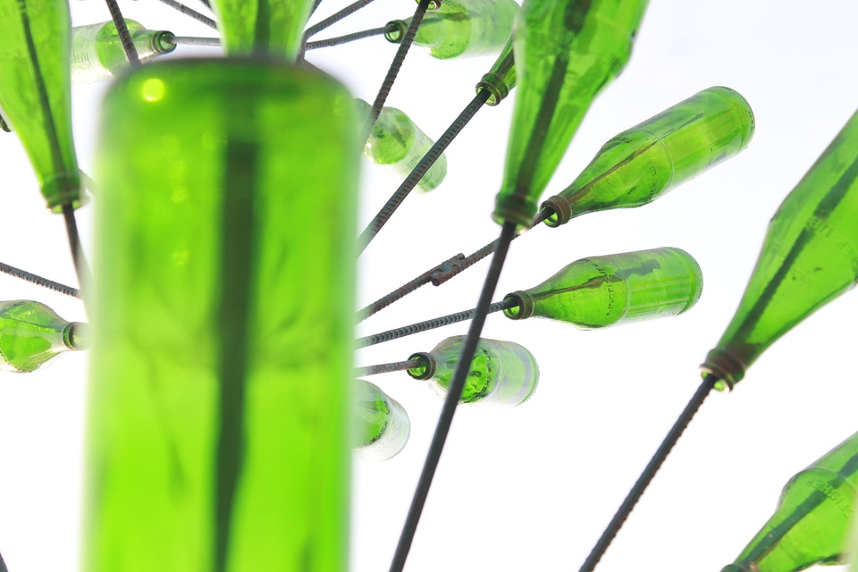 Art Using Bottles