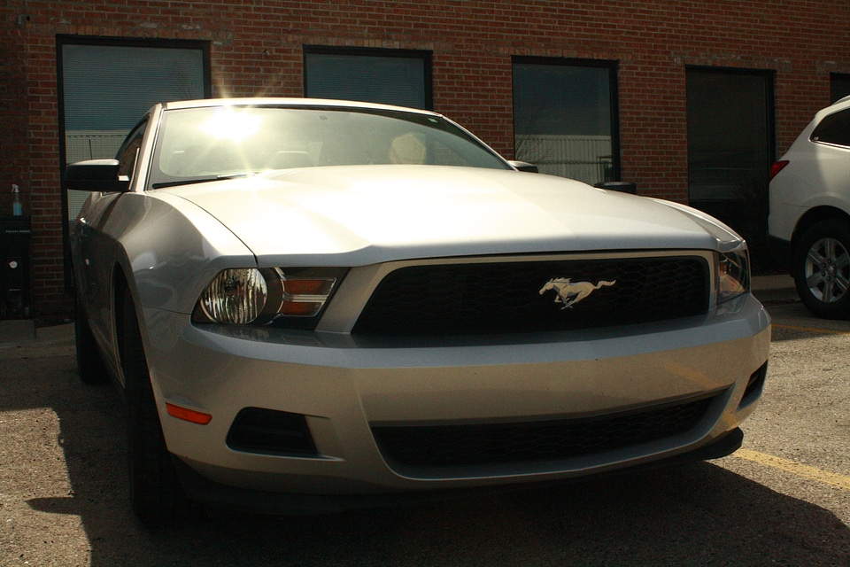 Ford Mustang Car Front