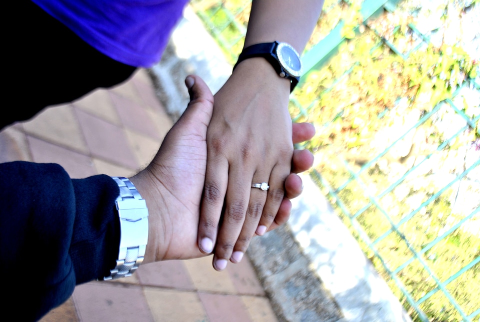 Couple Holding Hands