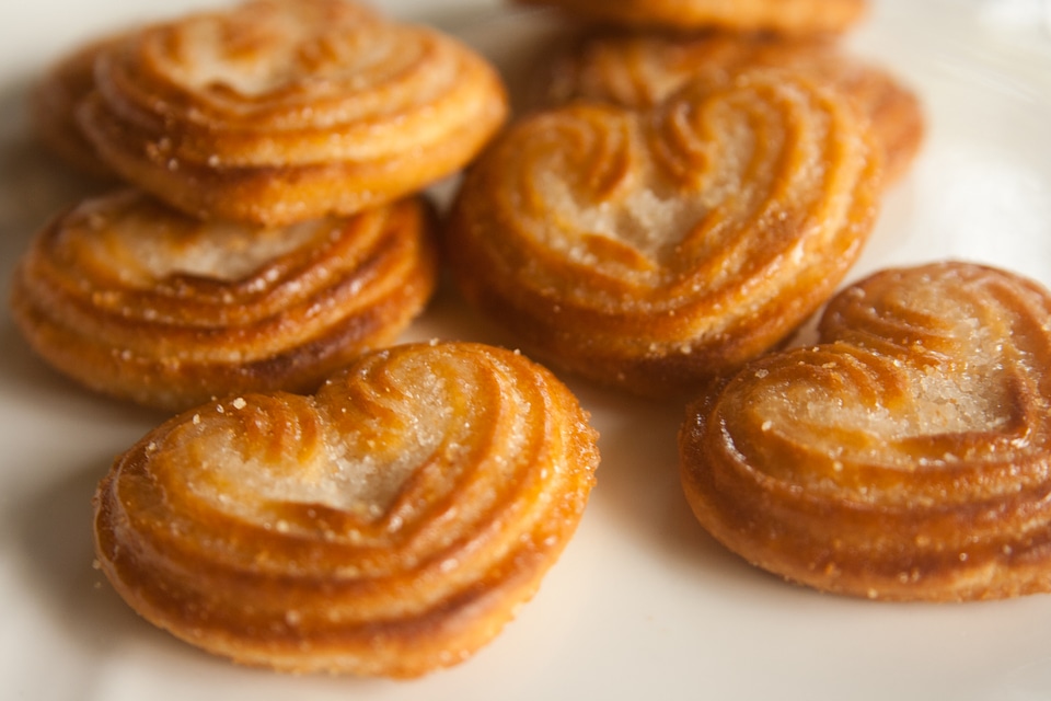Sugary Heart Biscuits