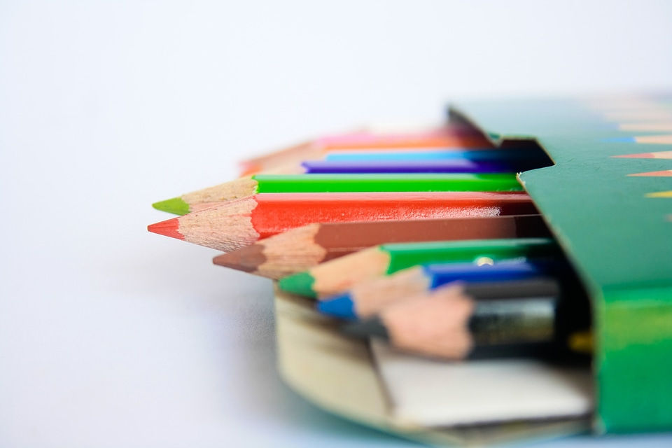 Colored Pencils Box
