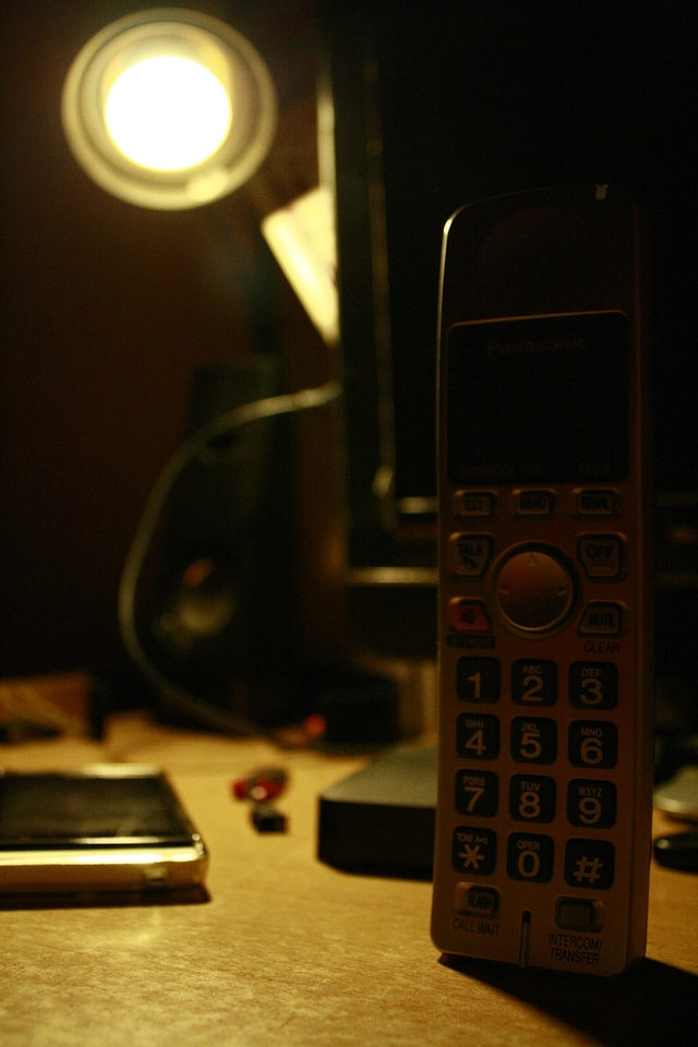 Workstation Desk Closeup Mobile