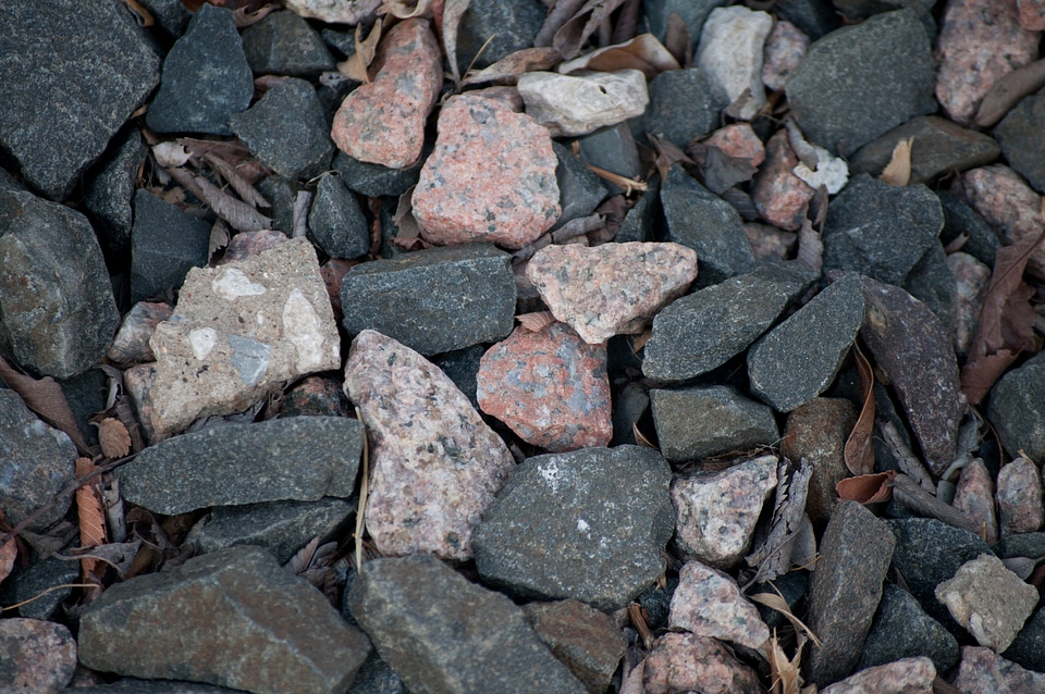 White gray rocky photo