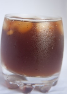 Cold Drink Glass Cola photo