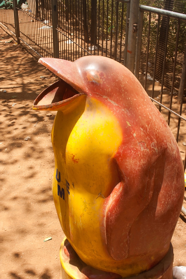 Penguin Trash Bin photo