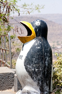 Penguin Shaped Dustbin