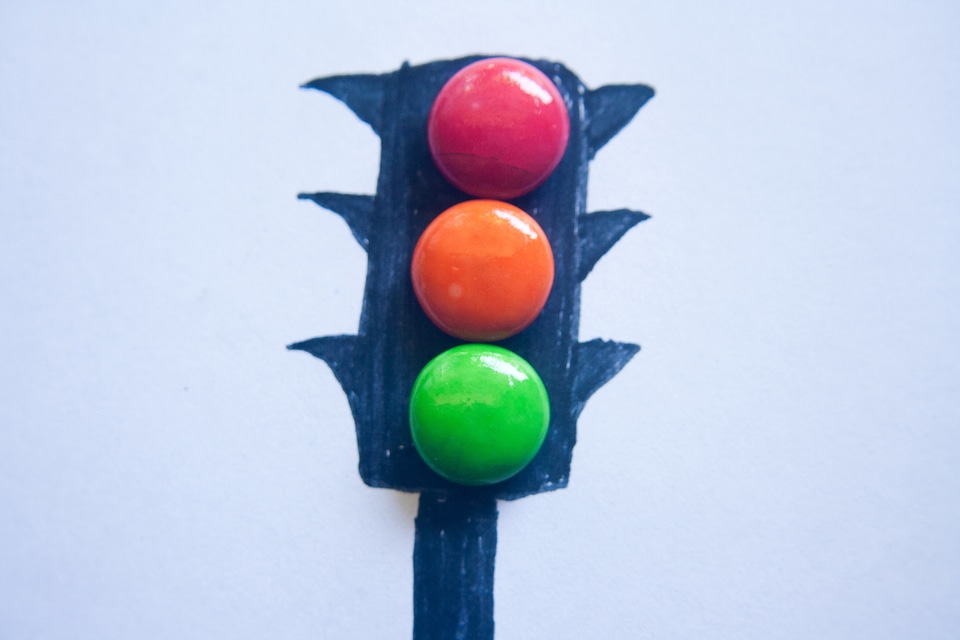 Colored Candy Signal