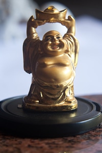 Laughing Buddha Figure photo