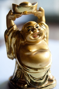 Laughing Buddha Figure