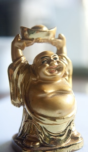 Laughing Buddha Figure photo