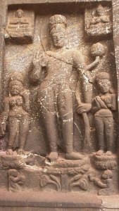 Cave Motif Buddhism photo