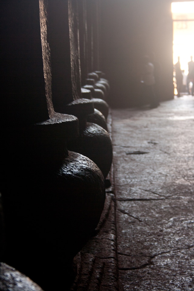 Caves Pillar Closeup
