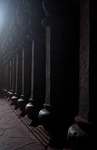 Pillars Karla Caves photo