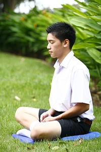 Meditate wat temple photo