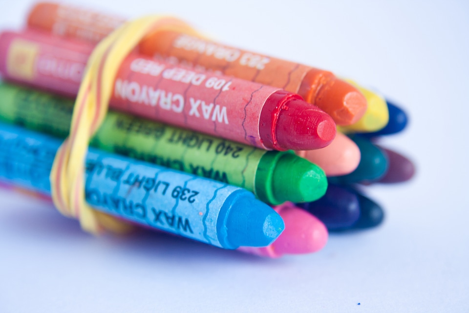 Crayons Colors Kids