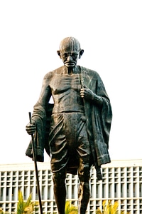 Mahatma Gandhi Statue photo