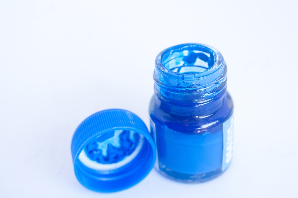Water Colors Blue