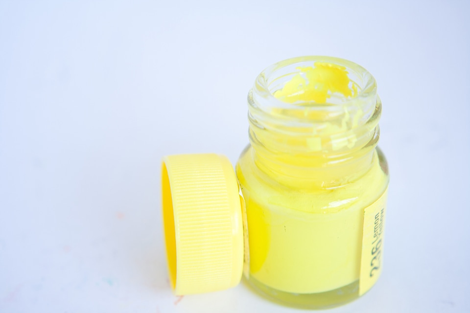 Water Colors Yellow