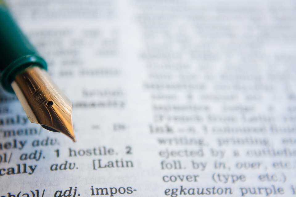 Fountain Pen Dictionary