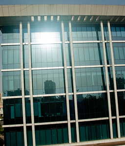 Glass Window Building