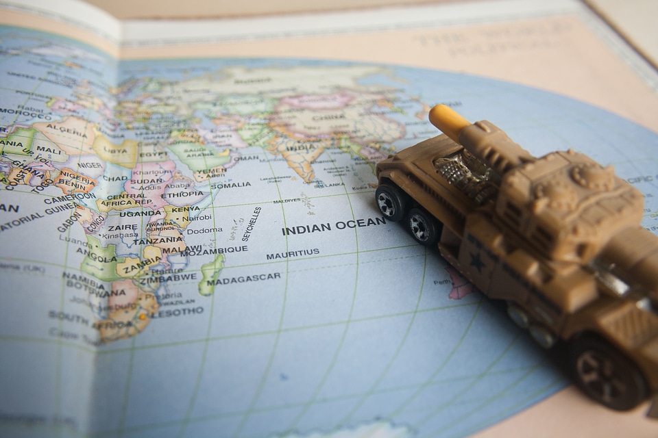 World Map War Tank
