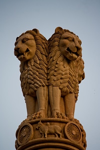 Indian Emblem Statue