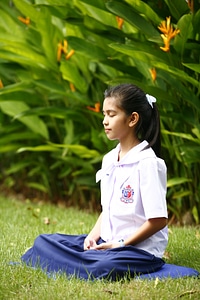 Tailor seat buddhist meditate photo