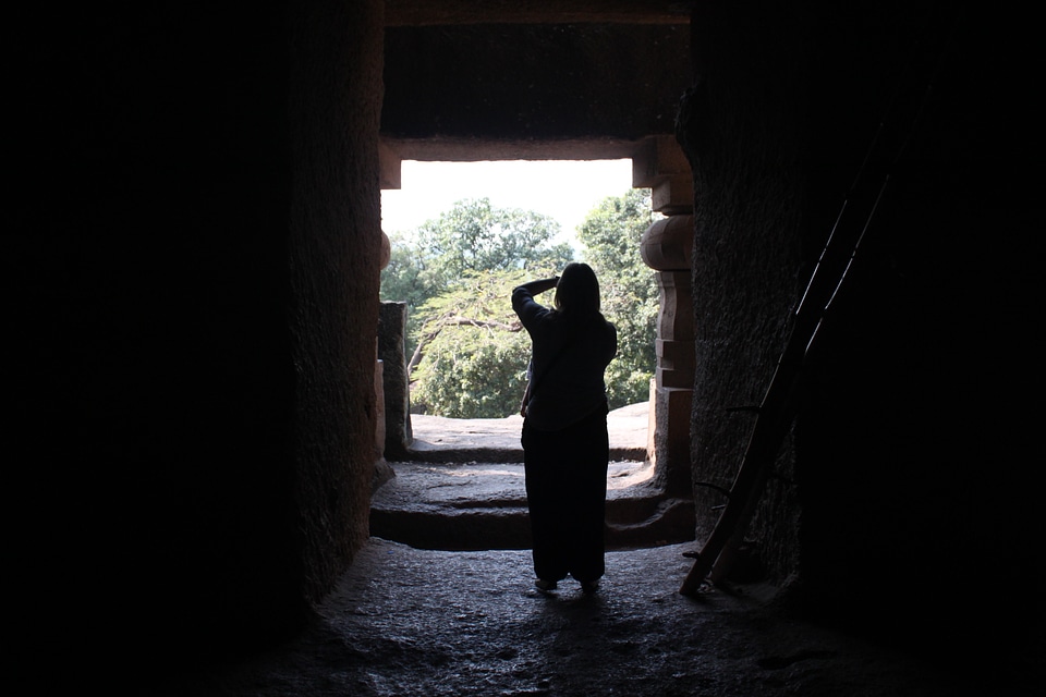 Silhouette Of Photographer