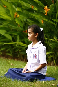 Tailor seat buddhist meditate photo