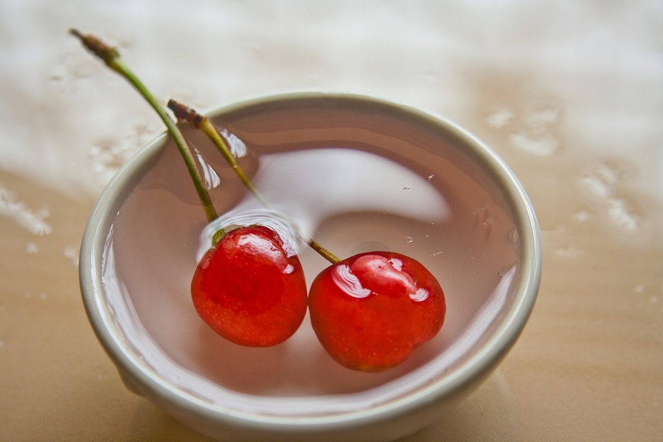 Red Cherries Fruits