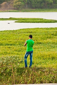 Boy Standing photo