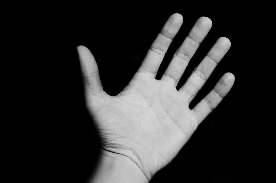 Communication concept finger