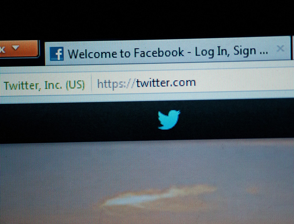 Computer Twitter Login