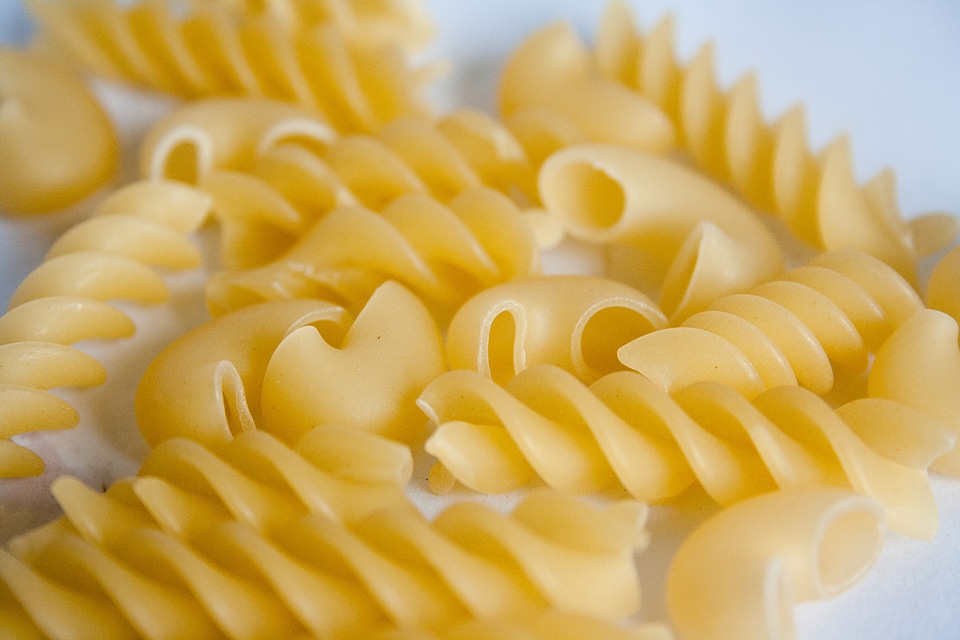 Rotini Helix Shaped Pasta