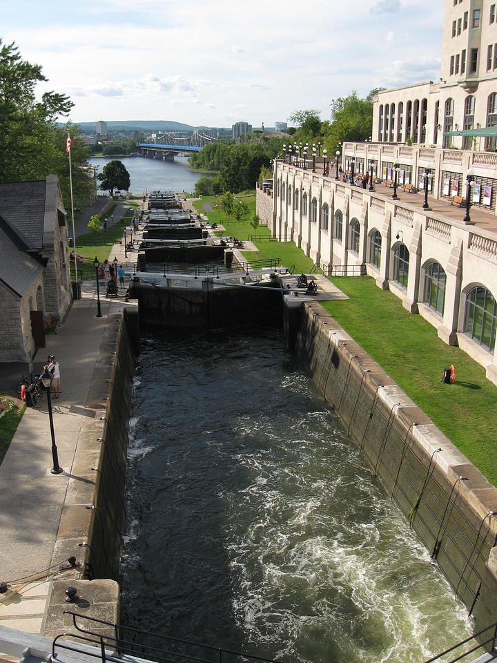 Waterway channel outdoor