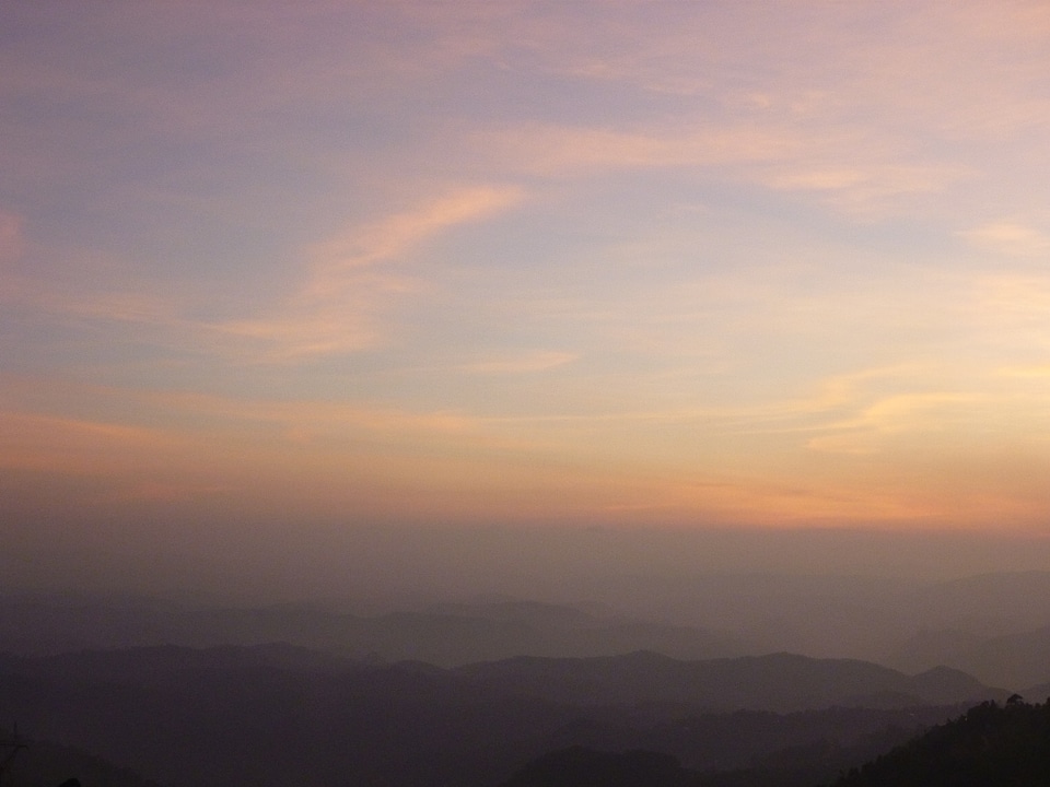 Beautiful Landscape In The Evening