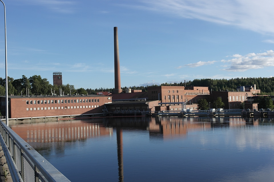 Kuusankoski factory landscape industry
