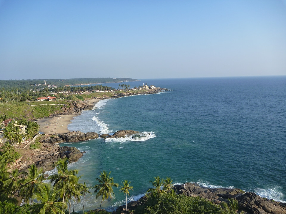 Beach View From Far