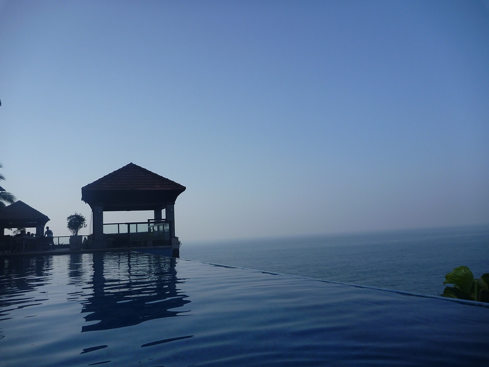 Infinity Pool Hotel Sea