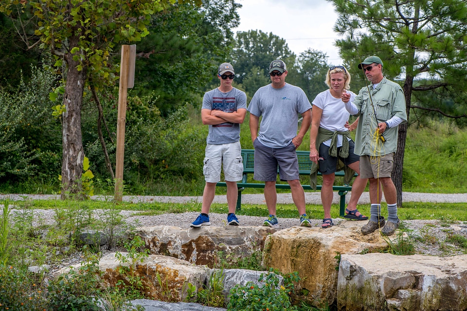 Fly fishing clinic on Hatchery Creek