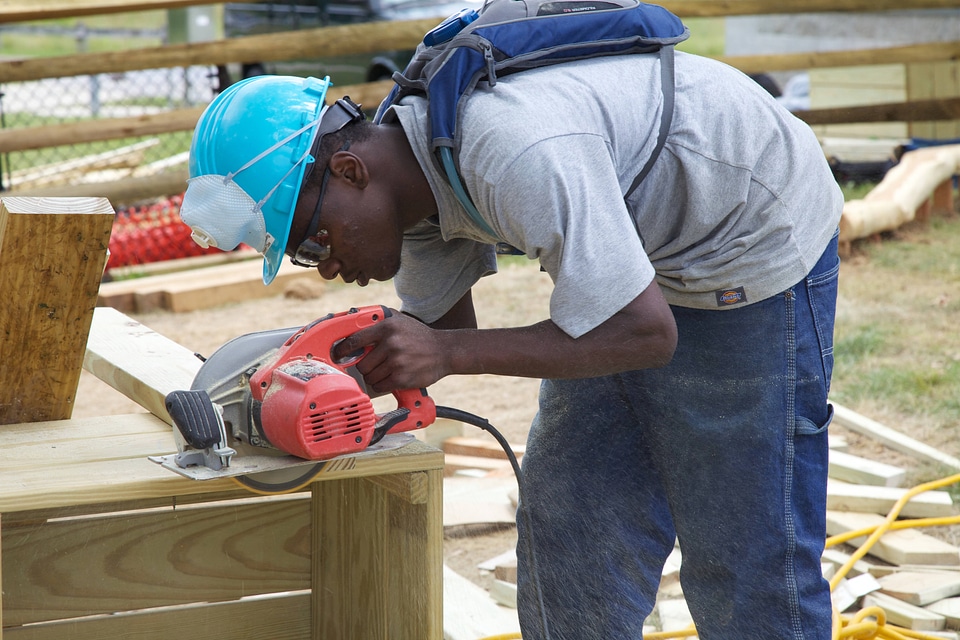 Construction of outdoor classroom